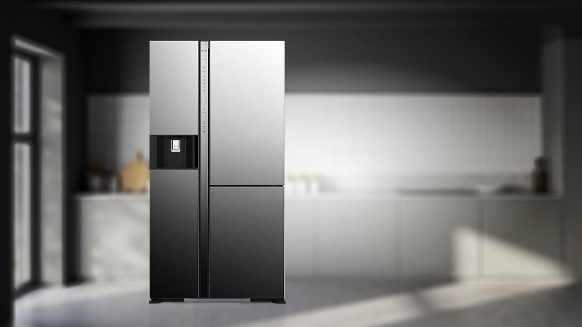 Hitachi Side by Side 3 cánh 569L Inverter