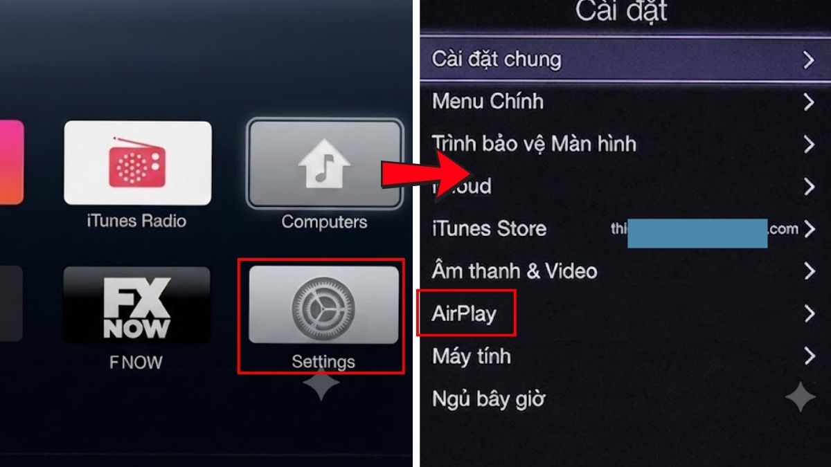 Kết nối điện thoại iPhone với tivi Samsung qua Wifi