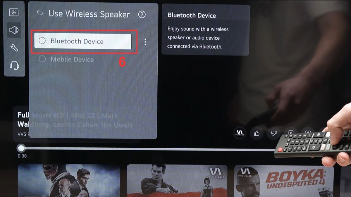 Chọn Bluetooth Device