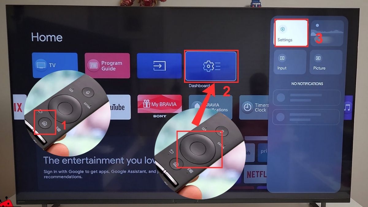 Mở và kết nối Bluetooth trên tivi Sony