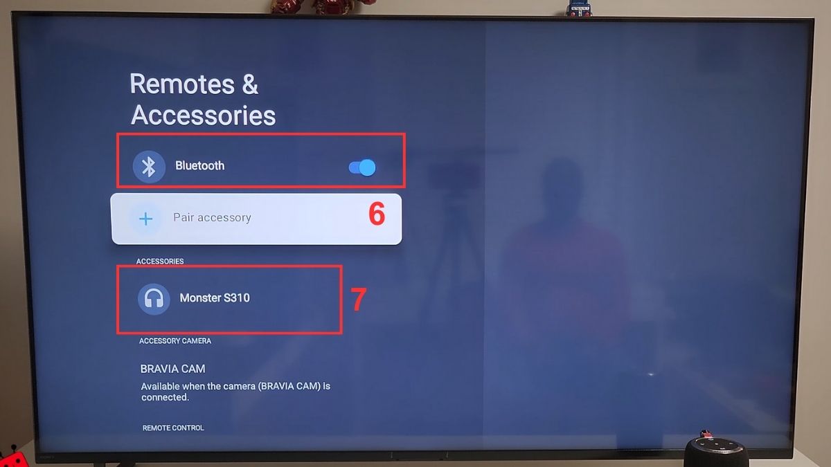 Bật Bluetooth > Chọn tên thiết bị cần kết nối