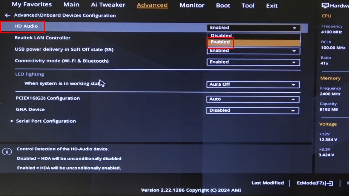 Tìm dòng Audio Controller hoặc HD Audio