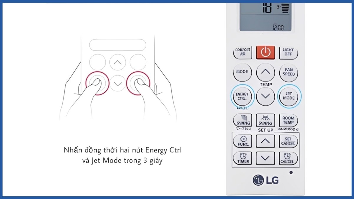 Cách reset cài đặt Wi-Fi trên máy lạnh LG