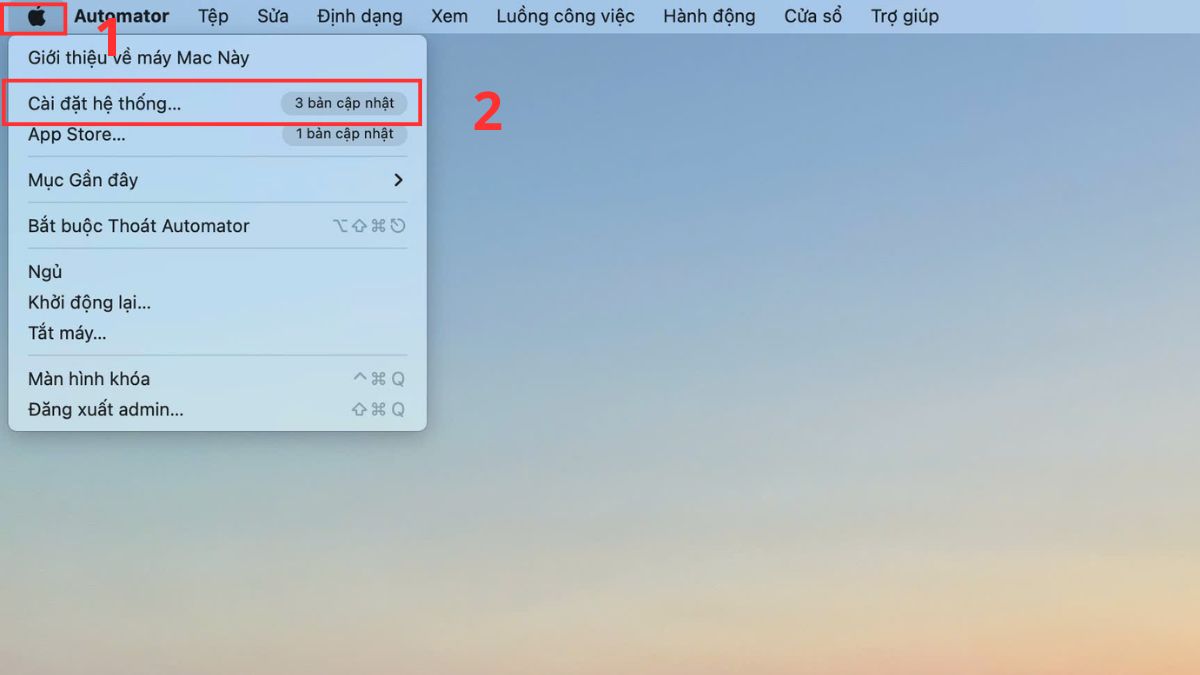 Kích hoạt Fast User Switching