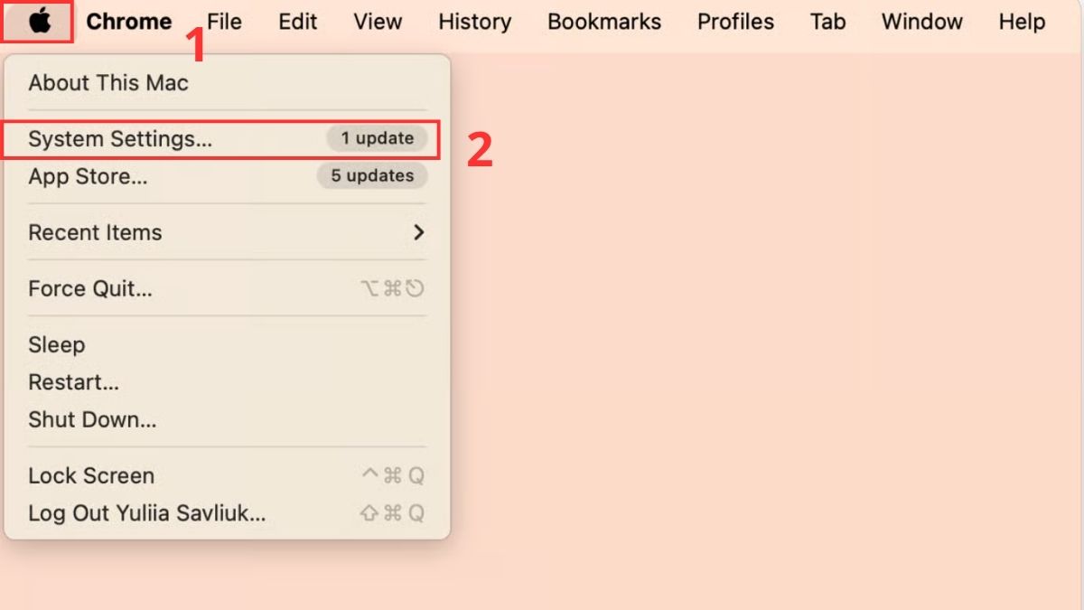Cài đặt mật khẩu và thời gian khóa màn hình MacBook