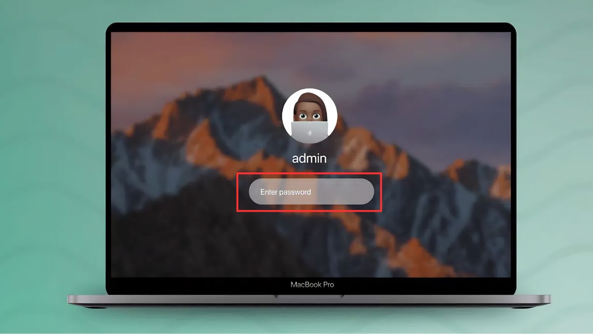 Cách mở khóa màn hình MacBook