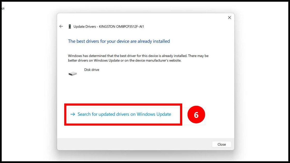 Bấm vào mục Search automatically for drivers