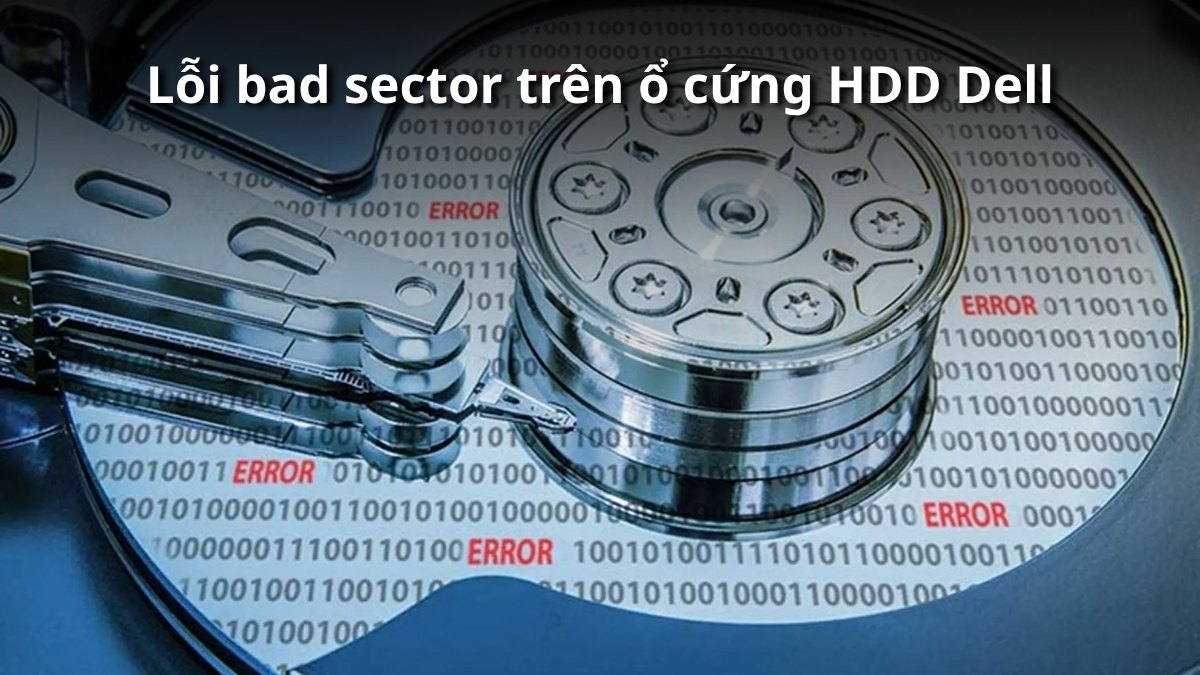 Lỗi bad sector trên ổ cứng HDD Dell