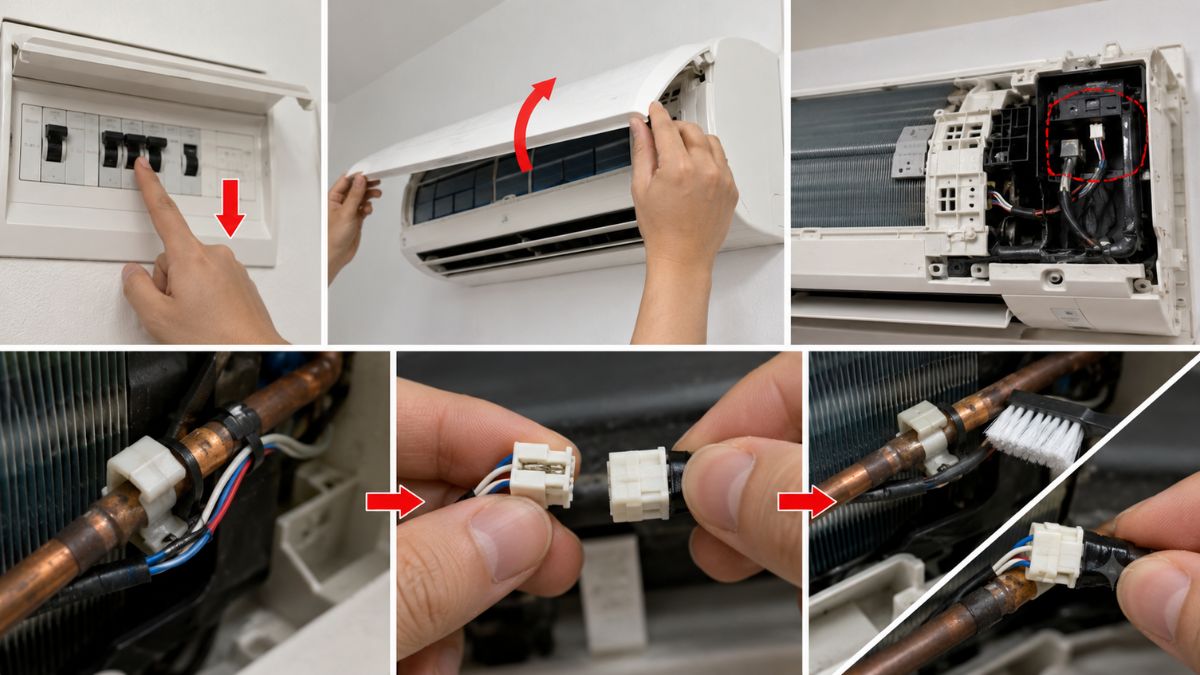 Cách tự kiểm tra lỗi C4 điều hòa Daikin