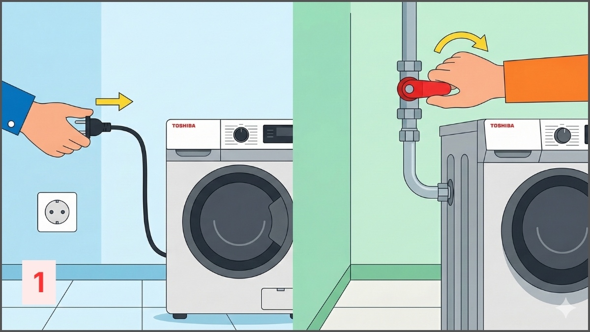 Van cấp nước hư hoặc bị tắc