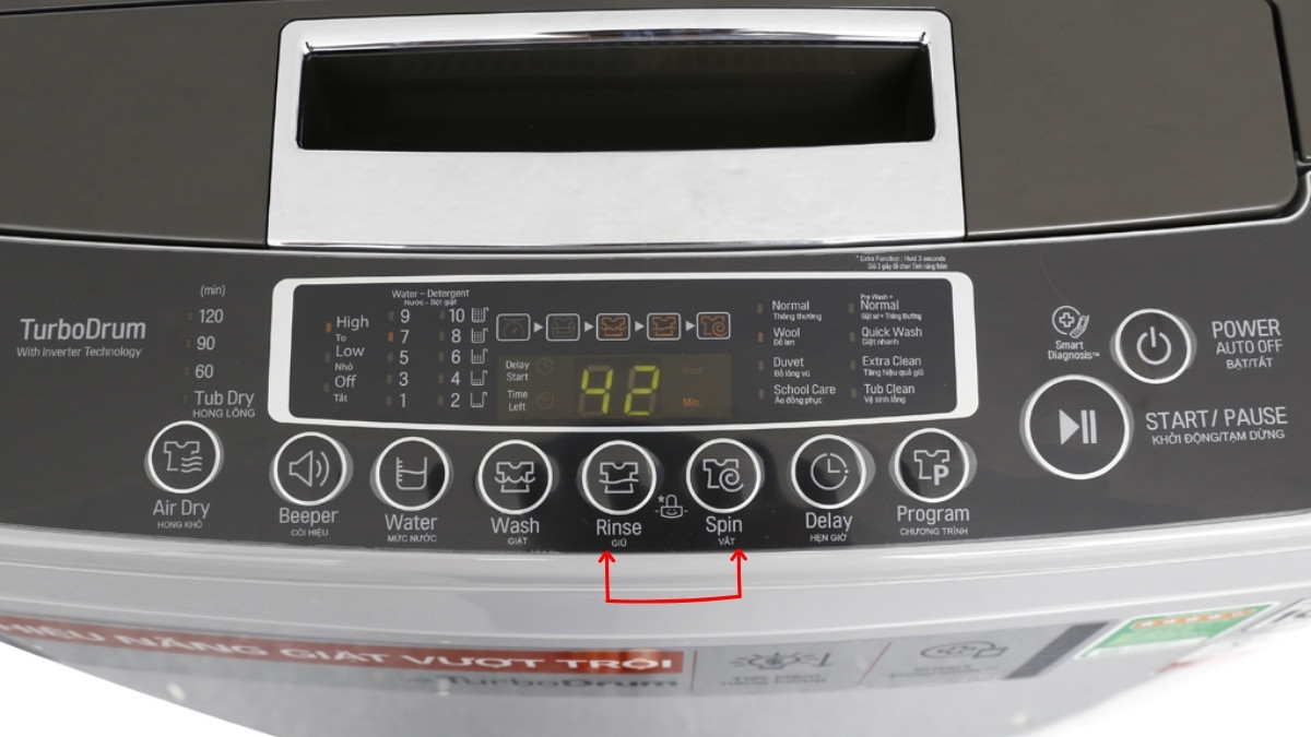 Tắt chế độ CL bằng phím chức năng trên máy