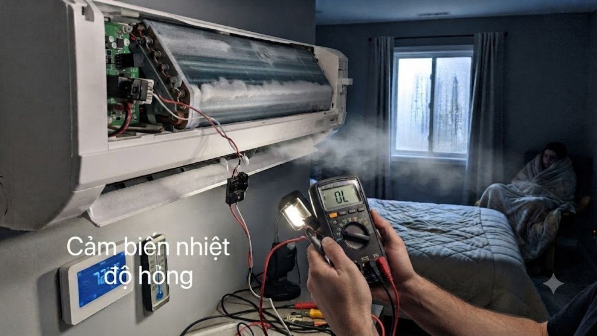 Nguyên nhân khiến máy lạnh Electrolux báo lỗi E1