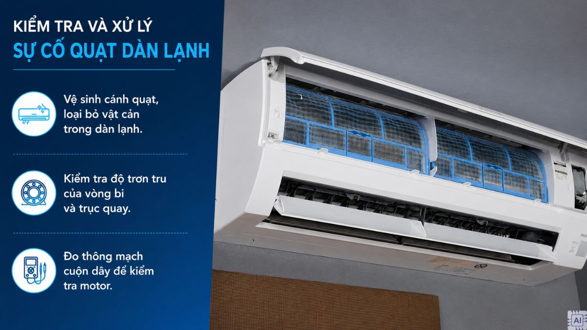 Cách khắc phục lỗi E4 điều hòa Funiki