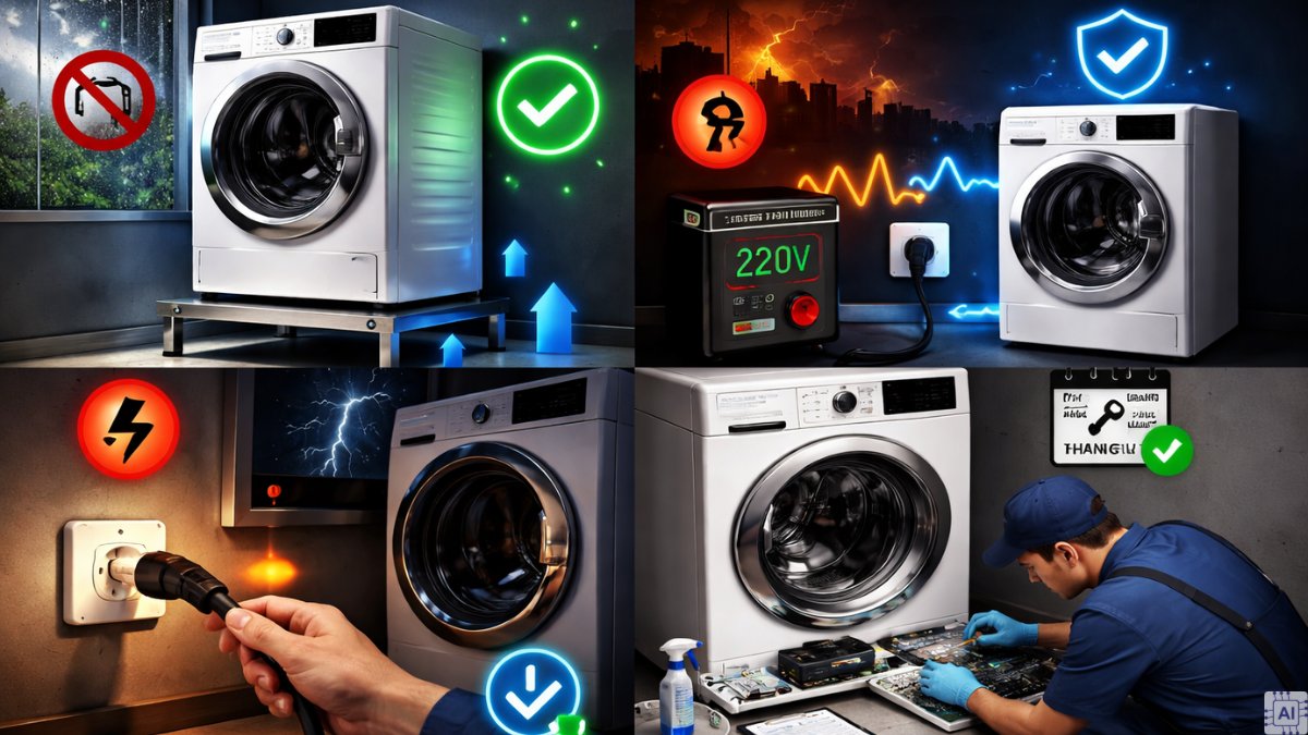 Cách phòng tránh lỗi EHO máy giặt Electrolux tái phát