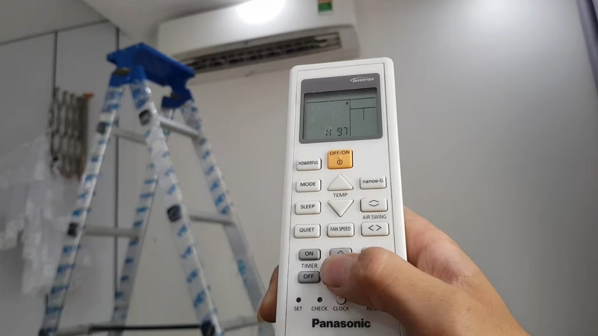 Cách đọc và phân biệt mã lỗi trên máy lạnh Panasonic Inverter 