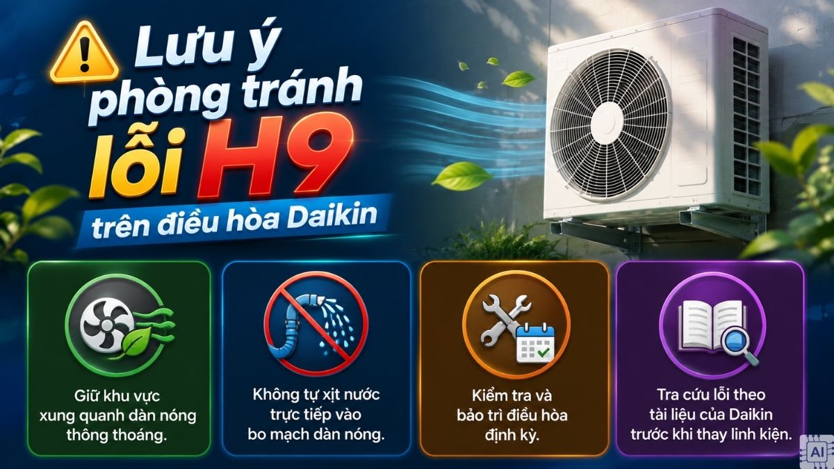 Khi nào nên gọi kỹ thuật viên Daikin?
