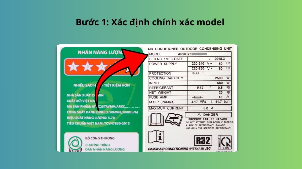 Thay thế cảm biến nhiệt độ dàn nóng mới