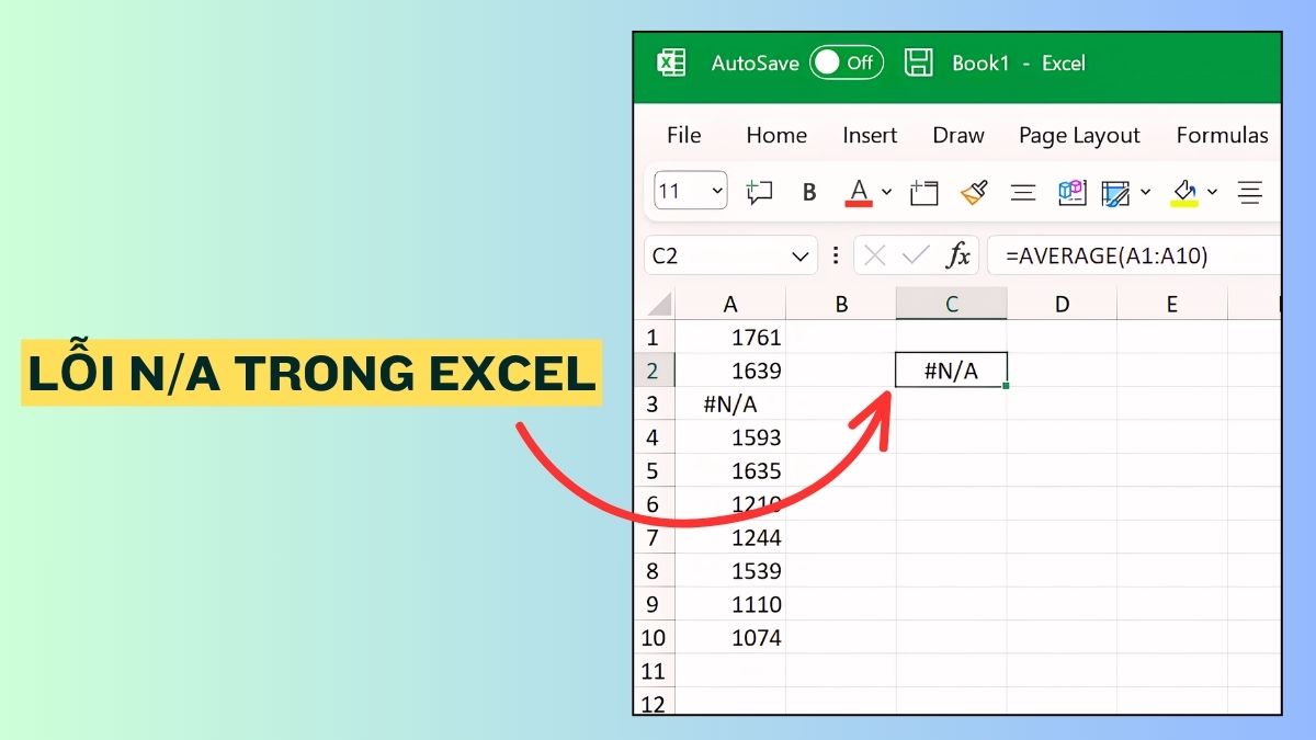 Lỗi #N/A trong Excel là gì? Cách khắc phục, sửa lỗi cực dễ Lỗi #N/A trong Excel là gì? Cách khắc phục, sửa lỗi cực dễ