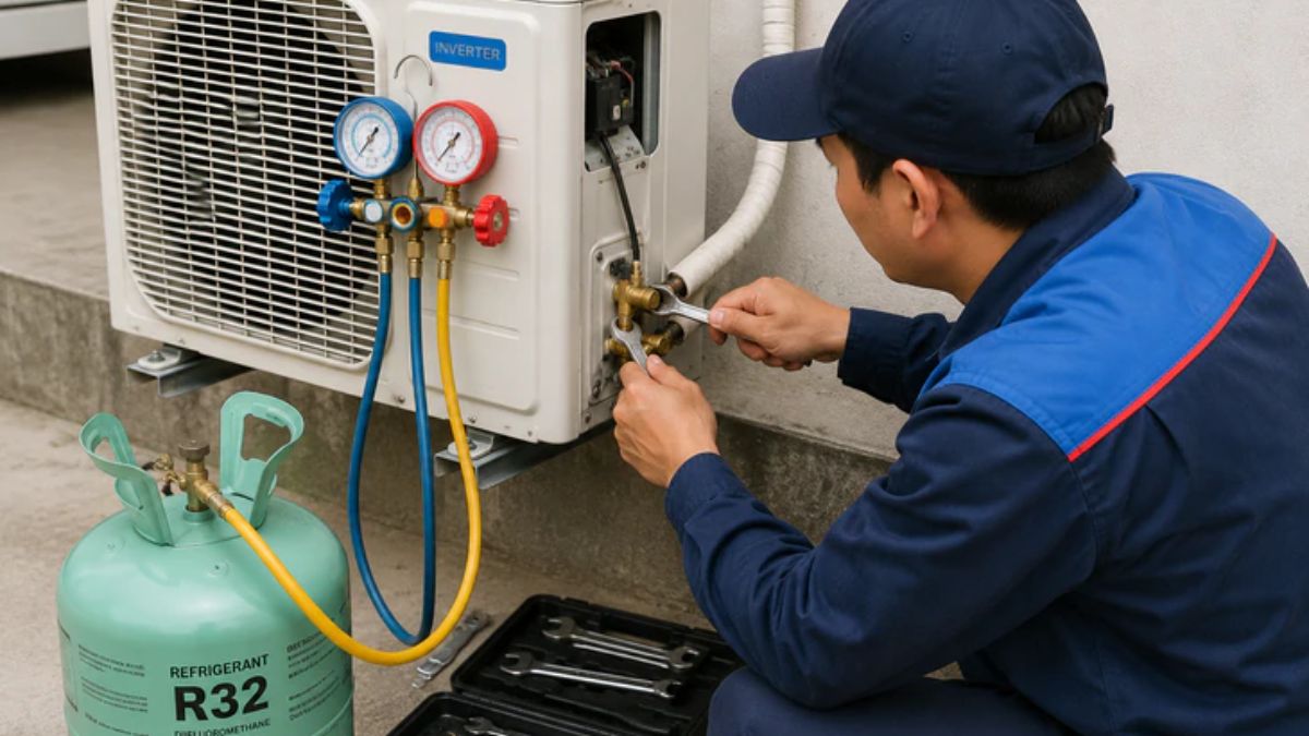 Sử dụng dụng cụ chuyên dụng nới mở hoàn toàn van chặn