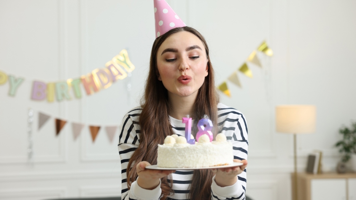 Lời chúc sinh nhật con gái bước sang tuổi 18