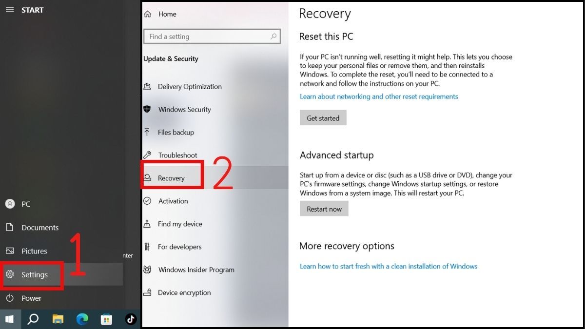 Khởi động ở chế độ Safe Mode để kiểm tra xung đột phần mềm