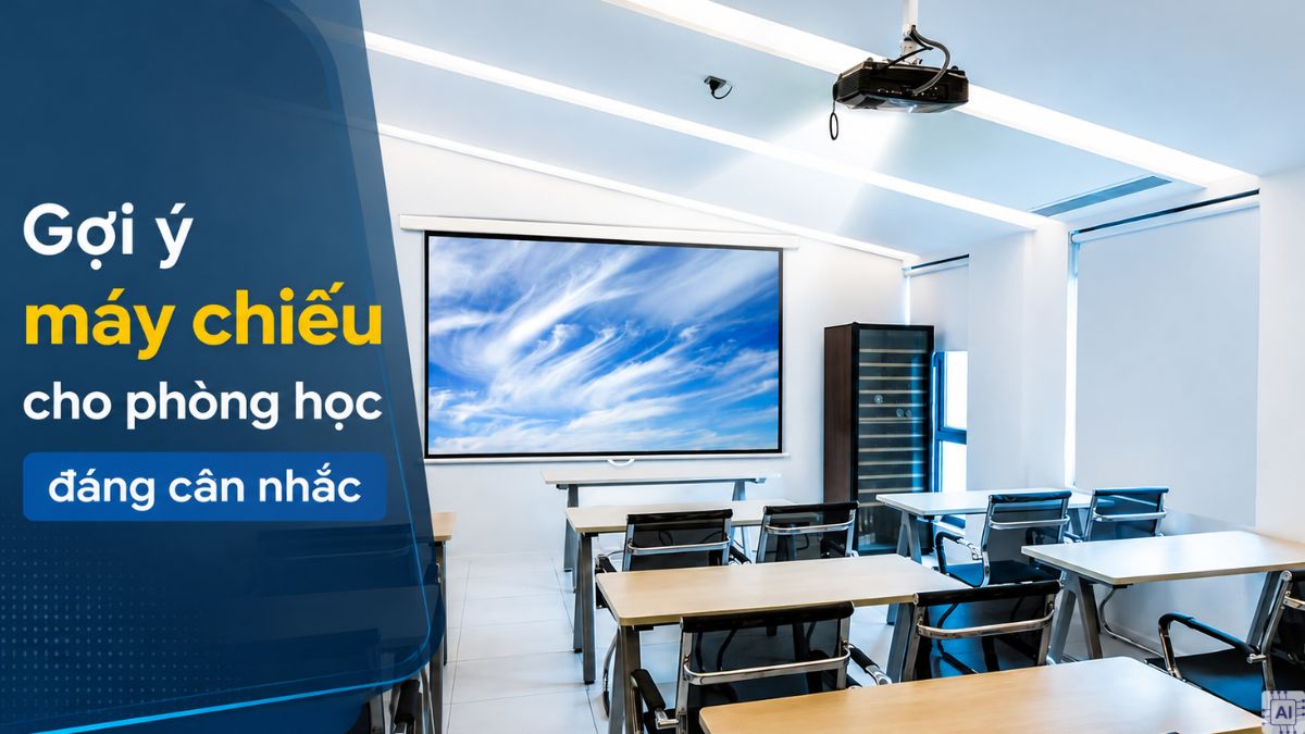 Gợi ý máy chiếu cho phòng học đáng cân nhắc 2026