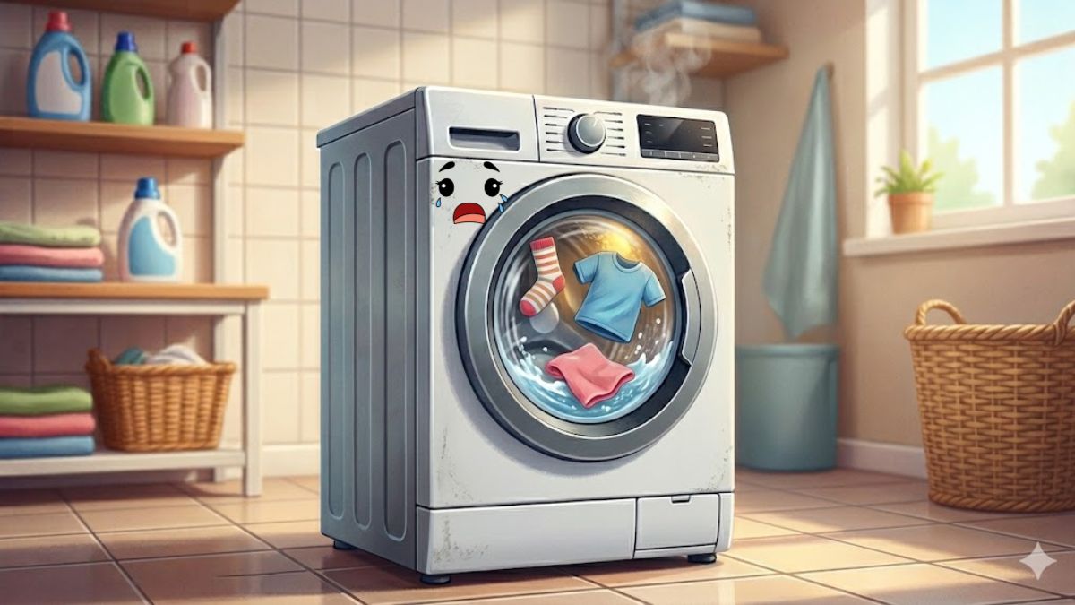 Máy giặt giặt ít đồ có sao không?