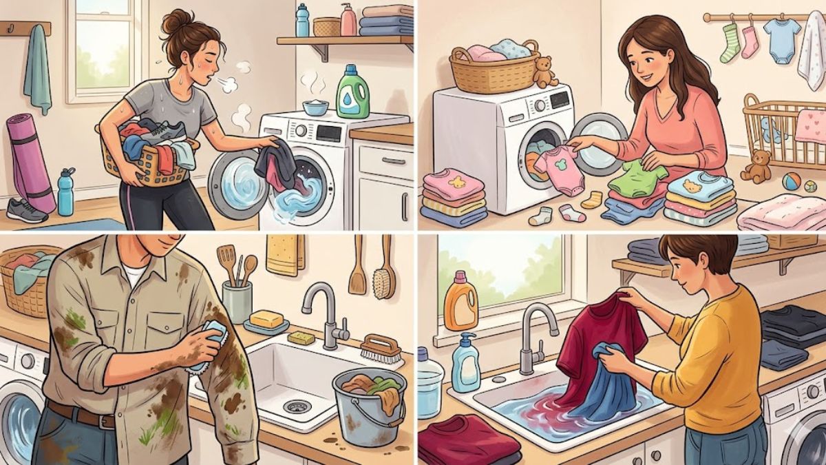 Trường hợp nào nên giặt ít đồ?