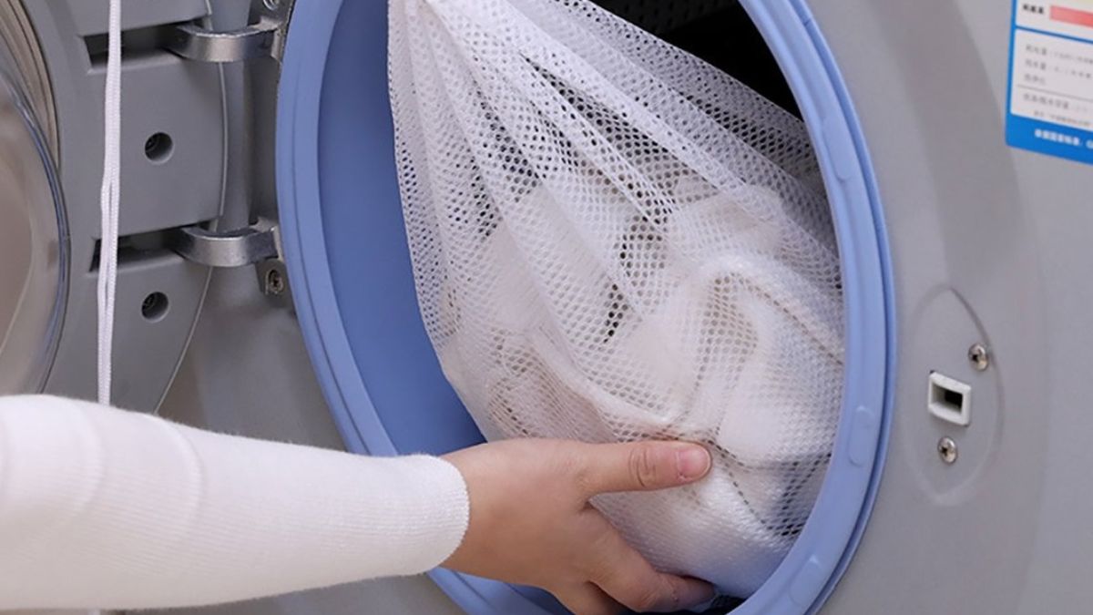 Sử dụng túi giặt