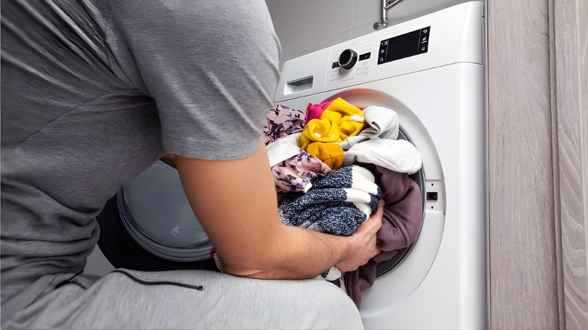 Giặt quá tải quần áo