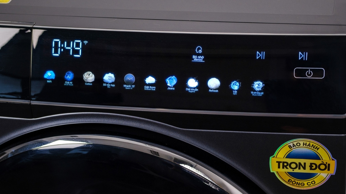 Sử dụng đúng chế độ giặt theo hướng dẫn nhà sản xuất