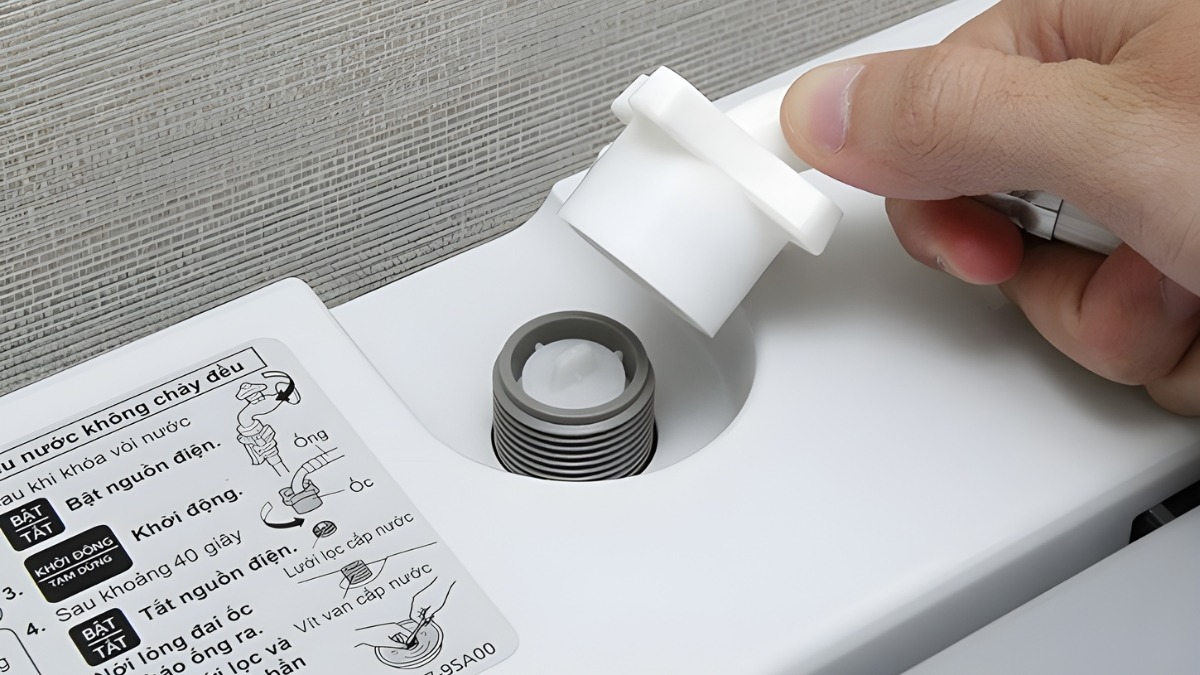 Nguyên nhân chính khiến máy giặt không ngắt nước