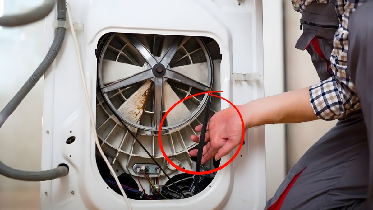 Dây curoa lỏng hoặc đứt