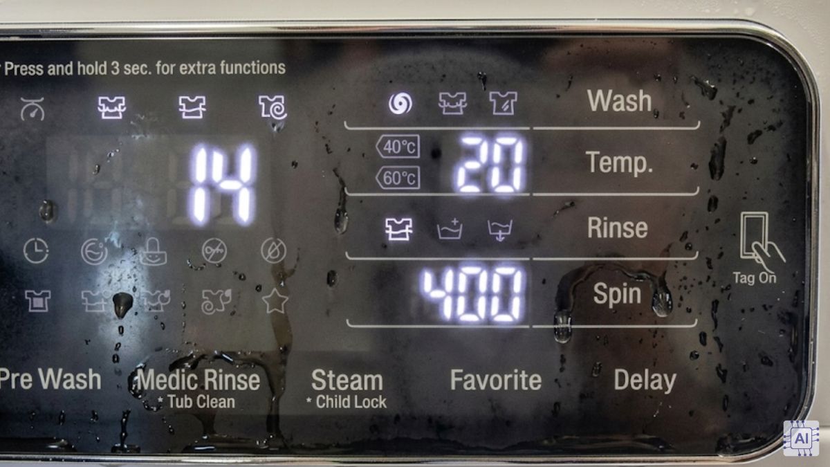 Nguyên nhân máy giặt LG bị lỗi cảm ứng