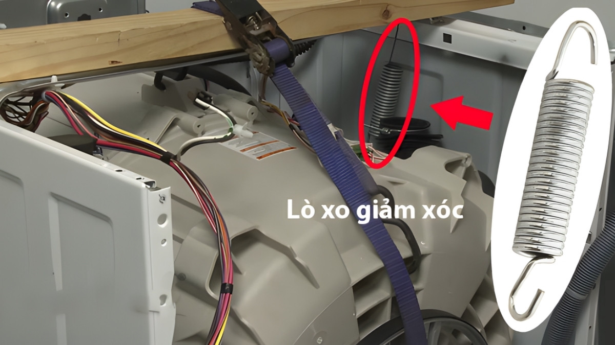 Vệ sinh và bảo dưỡng định kỳ các bộ phận giảm chấn