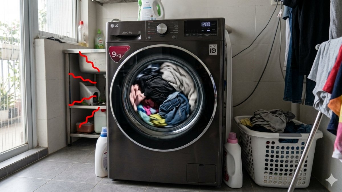 Tải trọng quá mức hoặc quá ít so với khuyến nghị