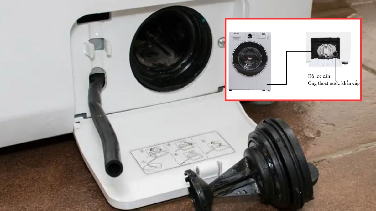 Mở ống thoát nước khẩn cấp