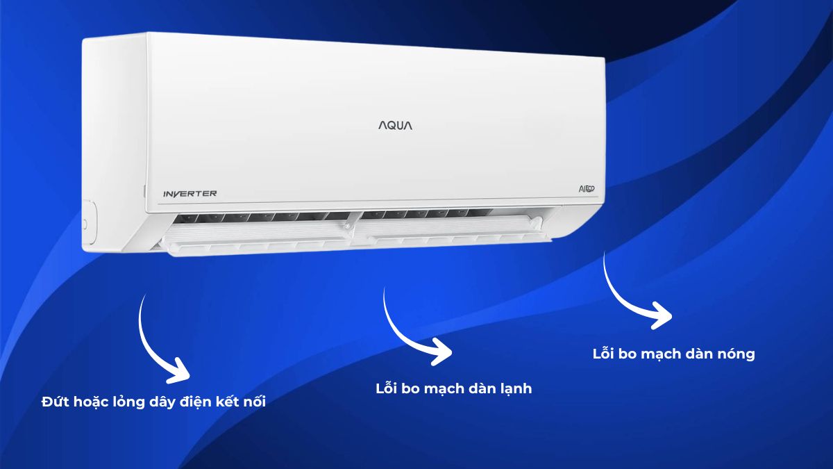Nguyên nhân lỗi E7 trên máy lạnh Aqua Inverter