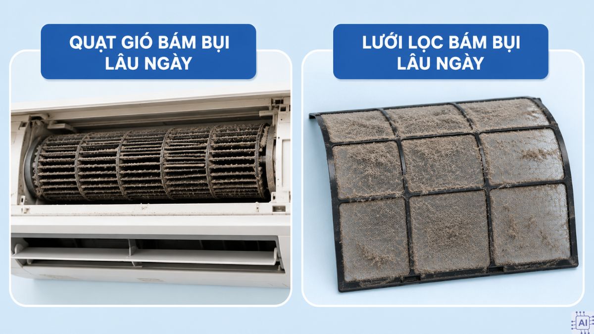 Tại sao máy lạnh bị kêu rè rè?