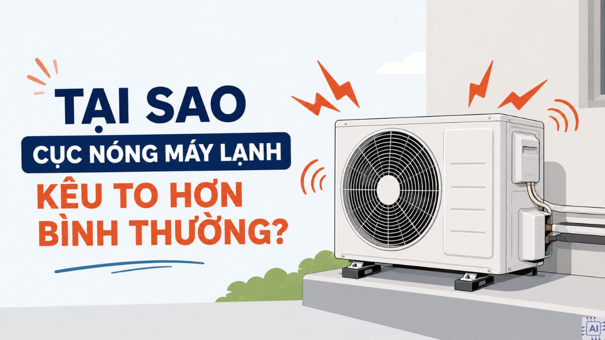 Phân biệt các loại tiếng kêu bất thường của máy lạnh