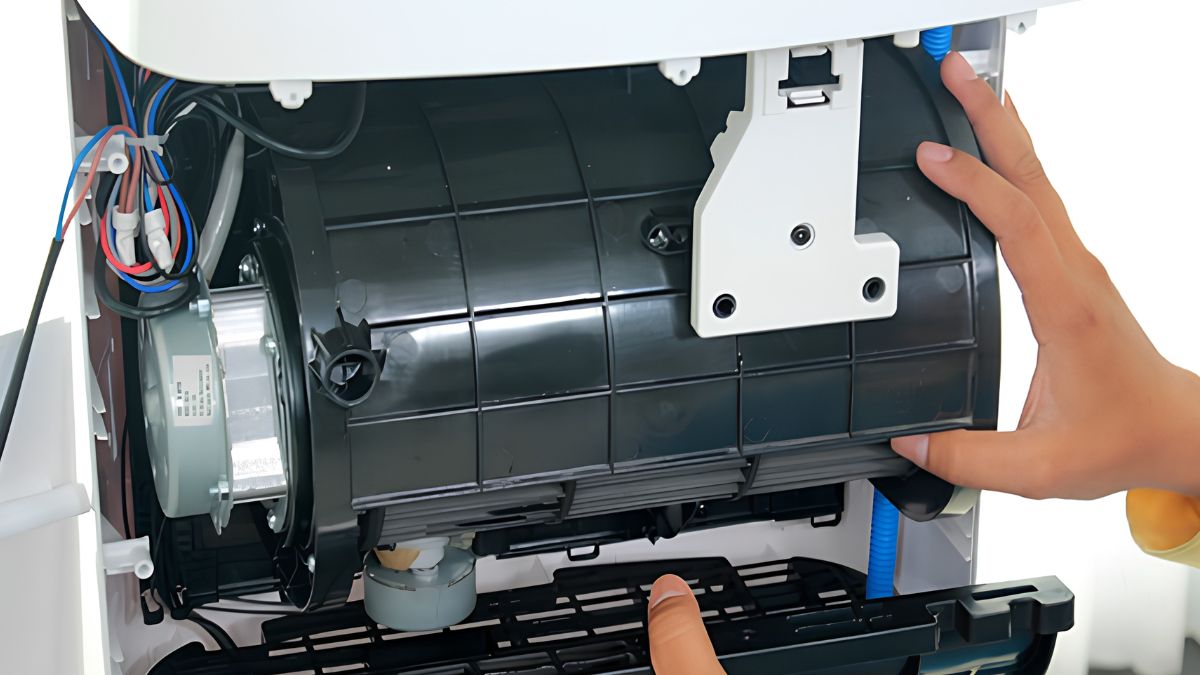 Tụ điện kích quạt bị hỏng