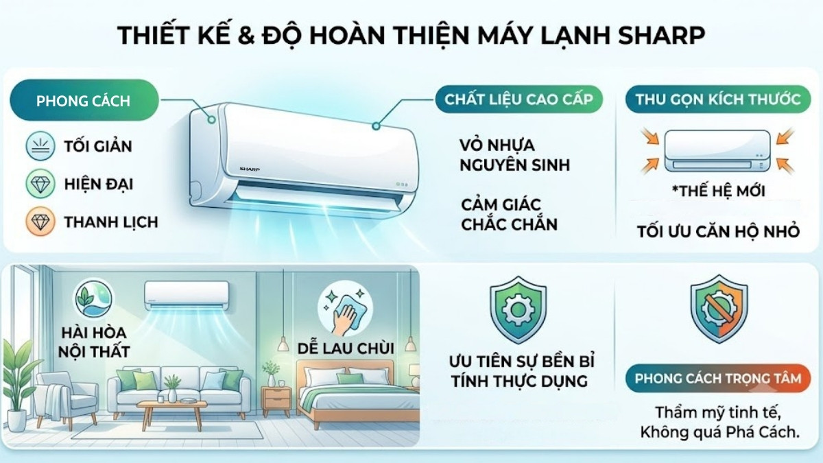 Máy lạnh Sharp có tốt không