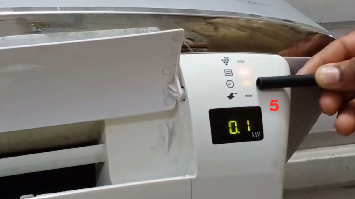 Đếm số lần đèn vàng hoặc đèn Timer nhấp nháy
