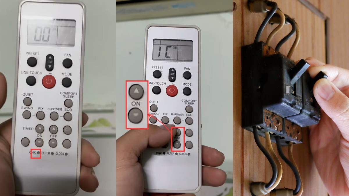 Cách kiểm tra và xử lý lỗi 1C máy lạnh Toshiba