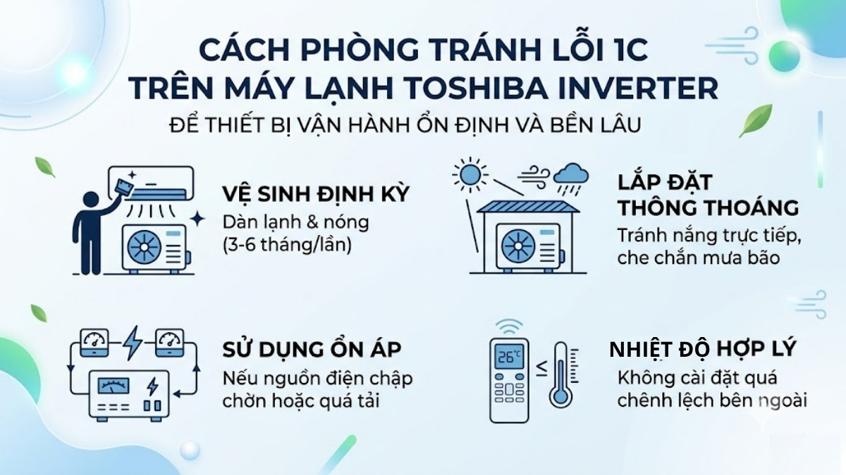 Cách phòng tránh lỗi 1C