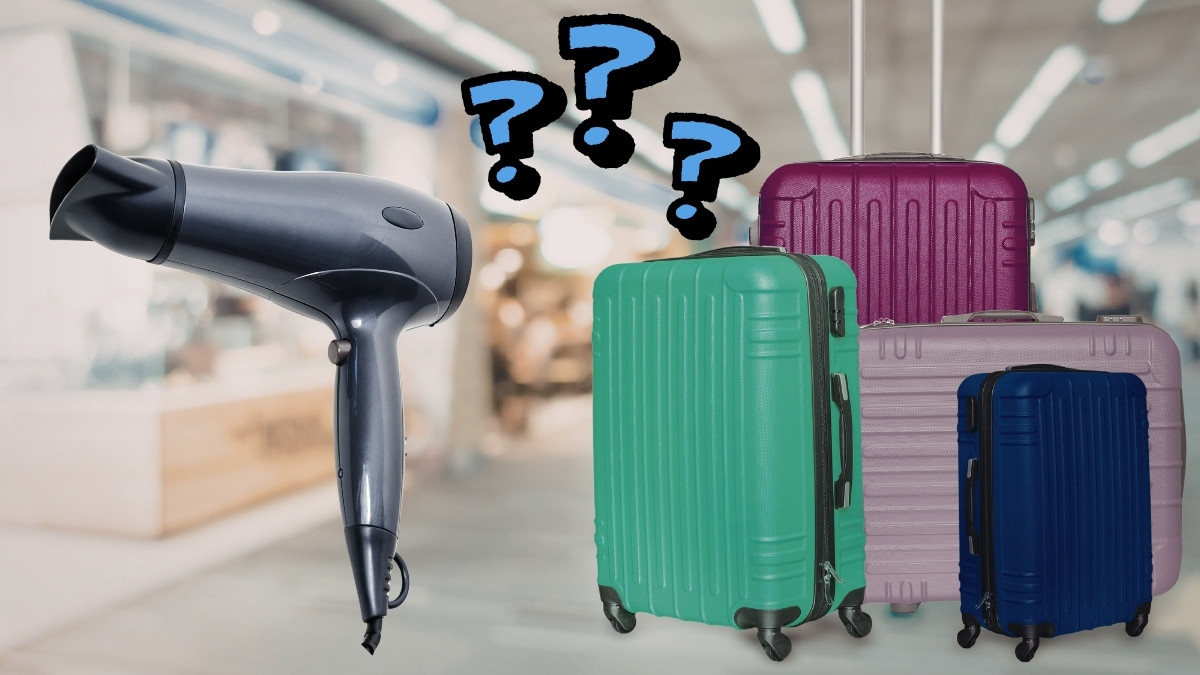 Có nên mang máy sấy tóc lên máy bay khi đi du lịch?