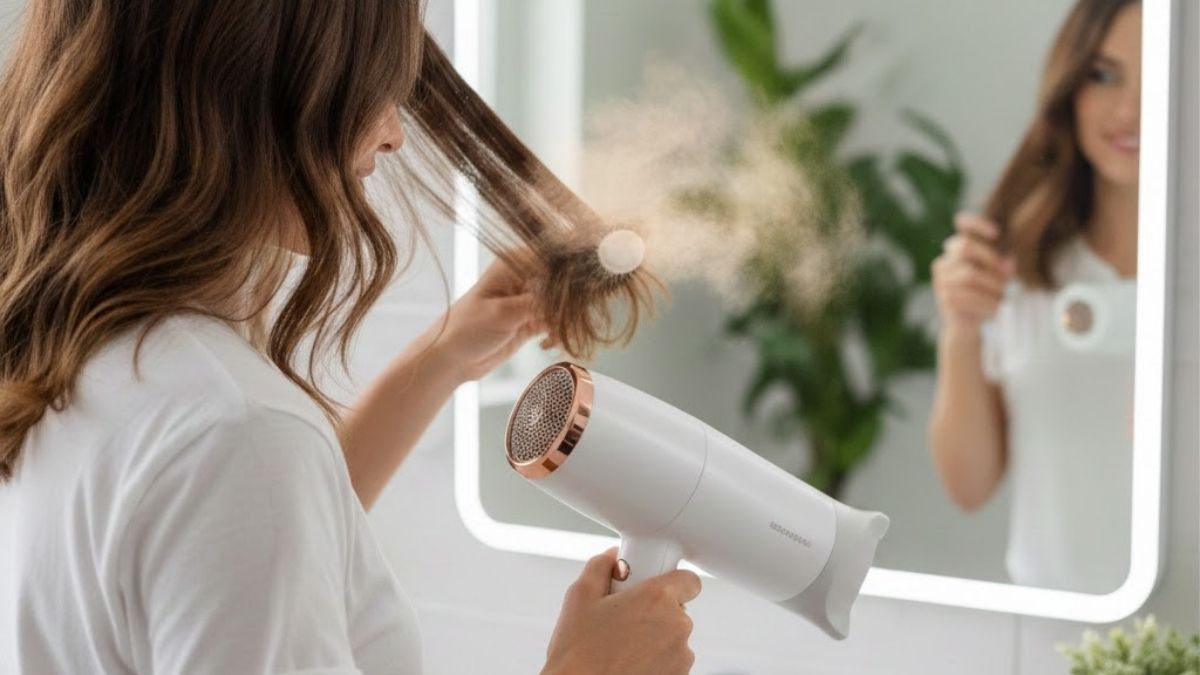 Mẹo sử dụng máy sấy tóc đúng cách
