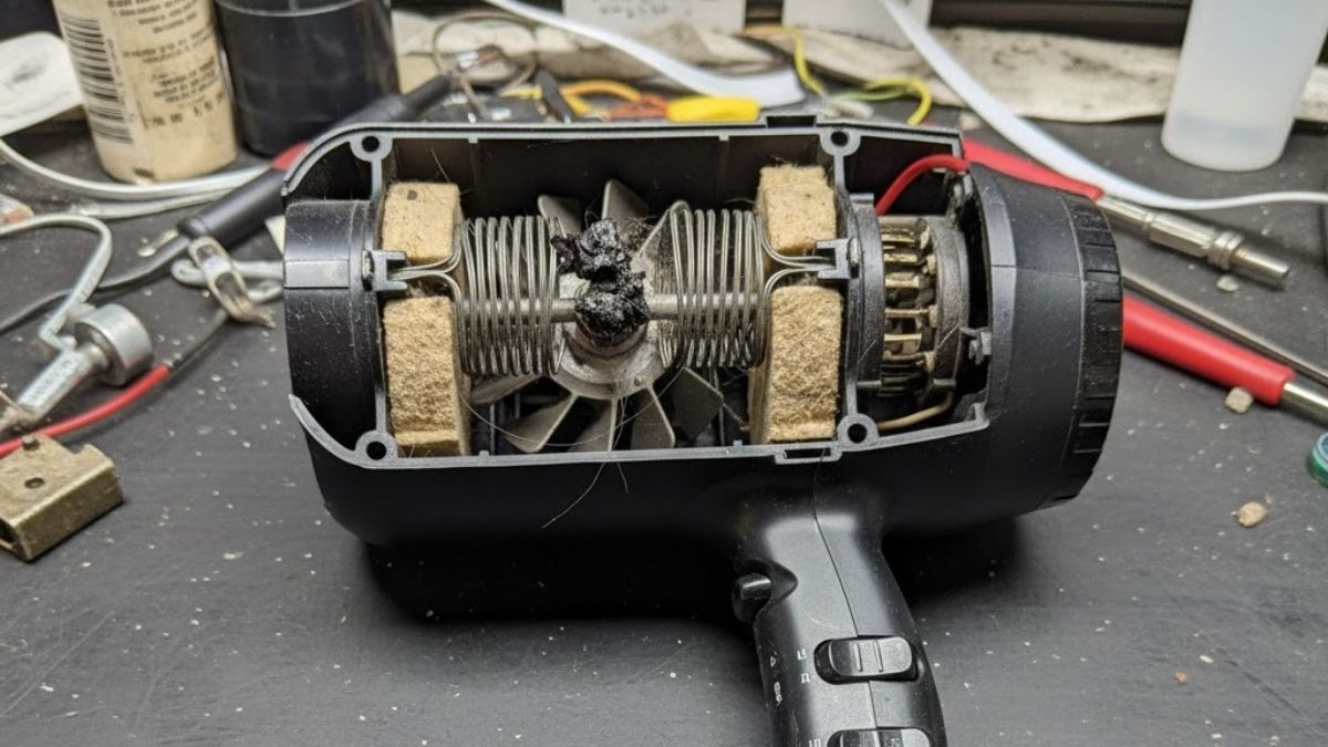 Nguyên nhân khiến máy sấy tóc không nóng