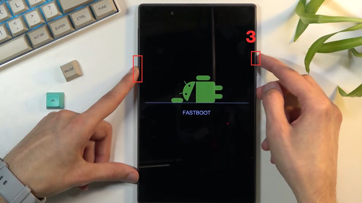 Chuyển sang Recovery Mode