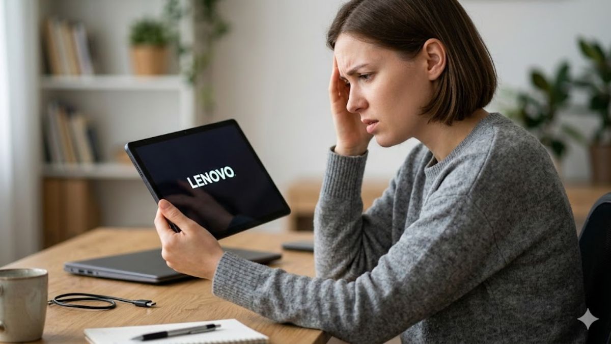 Nguyên nhân máy tính bảng Lenovo bị treo logo